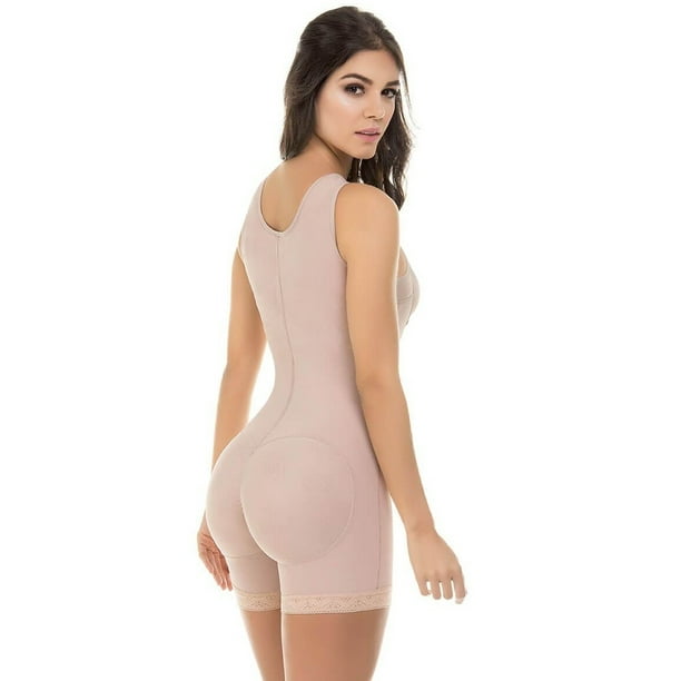 Full Body Shaper Fajas Colombianas Women's Seamless Thigh Slimmer Open Bust  Shapewear Firm Tummy Control Bodysuit Plus Size S-6XL 3 Colors 