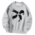 thumbnail image 1 of Sudadera de manga larga con diseño de , sudadera informal ligera con estampado de animales para mujer para viajes deportivos de otoño e , xxl Yinane Sudadera Mujer, 1 of 8