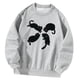 thumbnail image 1 of Sudadera de manga larga con diseño de , sudadera informal ligera con estampado de animales para mujer para viajes deportivos de otoño e , M M Yinane Sudadera Mujer, 1 of 8