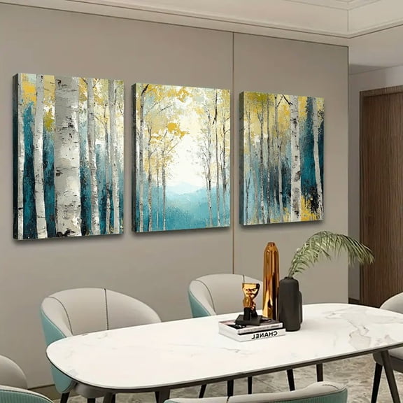 Shadudu 3-Piece Large Size Canvas Wall Art Set 16x24 Inches Unframed Artwork for Home Office Decor 16x24x3pcs