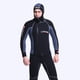 thumbnail image 5 of Trajes de traje de trajes de baño con capucha dividida Protección UV con cremallera lateral Traje de surf para buceo Natación Snorkeling Scuba Surfing 3xl 5mm Inevent OD003703-06, 5 of 7