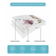 thumbnail image 4 of Quilt King Size Bedding Set, Seahorse Coastal Reversible Summer Quilt 3 Pieces, Nautical Ocean Summer Beach Coral Shell Sea Lightweight Bedspreads Coverlets with 2 Pillow Shams for All Seasons, 4 of 5