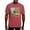 Crimson Red, variant on CafePress - Sunflowers & Kitten Ash Grey T Shirt - Mens Comfort Colors Shirt