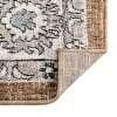 thumbnail image 6 of Unique Loom Eco Traditional Collection Area Rug - Animate (2' 7" x 12' Runner Almond Beige/Black), 6 of 6