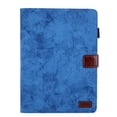 thumbnail image 2 of ELEHOLD PU Leather Folio Case For iPad mini (6th Generation) Kickstand Shockproof Cover, with Credit Card Holder & Pencil Holder, Auto Sleep&Weke -Blue, 2 of 6