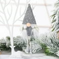 thumbnail image 3 of Fiudx Adorno Navideño de Muñeca, Ángel Anciano Sin Rostro de Punto, Adorno Festivo Colgante, Diseño Encantador para Árbol y Hogar, Alegría Navideña, 20 Cm X 8 Cm, Juego de 4, 3 of 7