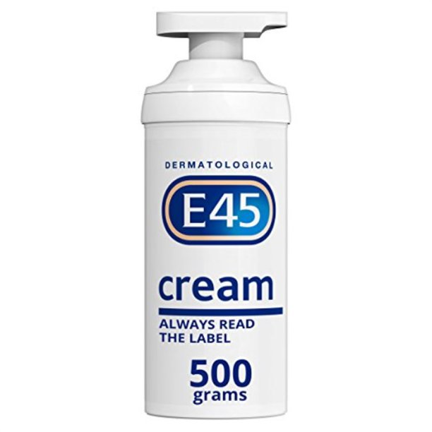 e45 dermatological cream treatment for dry skin conditions (500g