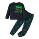 thumbnail image 1 of Odeerbi 1-6 Años Niños Conjunto de Algodón Sudaderas Dinosaurio Cuello Redondo Sudaderas Pantalones de Chándal Conjunto de Dos Piezas Ropa de Dormir Conjunto de Ropa de Casa, 1 of 3