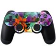 thumbnail image 1 of Autocollant de Protection en Vinyle Compatible avec les Autocollantes de Manette DualShock 4 de Sony Flower Blast Canada, 1 of 2