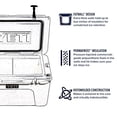 thumbnail image 3 of YETI Tundra 65 Cooler, Desert Tan, 3 of 5