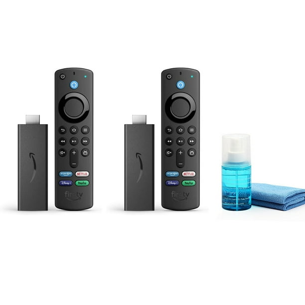Fire TV Stick with Alexa Voice Remote (3rd Gen) (HD streaming device) (2  Pack)