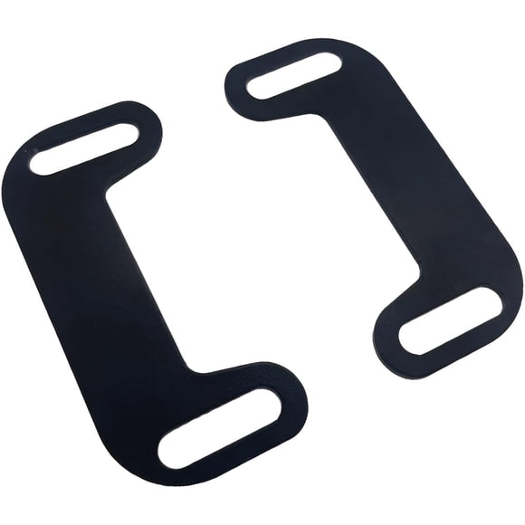 VPZMT Juego de soporte ajustable de escape centra tu escape con bolsas estiradas y extensión de guardabarros para Harley Davidson Touring (juego de soporte de escape-negro)