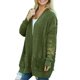 thumbnail image 2 of Suéter de punto holgado de manga larga para mujer, talla grande S-5XL, para invierno, abrigo tipo cárdigan, 2 of 2