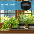 thumbnail image 6 of 25Pcs Balcony Succulent Pot Trays Plastic Flower Pot Trays with Flowerpot Base, 6 of 6