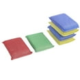 thumbnail image 3 of Unique Bargains Bowl Dish Sponge Rectangle Shaped Scrubber Cleaning Cleaner Pad 6pcs, 3 of 5