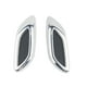 thumbnail image 3 of Guardabarros de salida de aire, accesorios adhesivos decorativos, decorativos, profesionales, decoración, premium, de instalar, cubierta lateral Plata 2 piezas Soledad Guardabarros de salida de aire, 3 of 6
