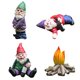 thumbnail image 2 of Figuras de decoración de jardín, mini estatua de enano de jardín de hadas, divertida, paquete de 4 Likrtyny 5fr1ym6jt9af1yj2, 2 of 9