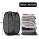 thumbnail image 4 of Mesh Pop Up Laundry Hamper with Durable Handles - Portable Collapsible Clothes Baskets for Dorm, Bathroom & Travel, 4 of 4