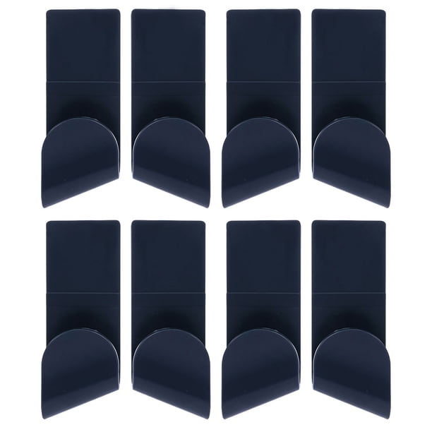 GOOHOCHY 4 juegos de organizadores de tapas de ollas de pared, soporte reutilizable para tapas de ollas, soporte para espátulas de cocina