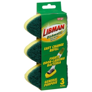 The Libman 1373 General Purpose Diswash Refill, Pack of 3