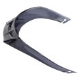 thumbnail image 4 of Motorcycle Helmet Rear Spoiler PC Trim for Grp Motorbike Helmet for GP Knife Shape Gray, 4 of 7