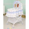 Delta - Soft Bear Travel Bassinet, Light Blue