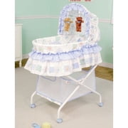 Delta - Soft Bear Travel Bassinet, Light Blue