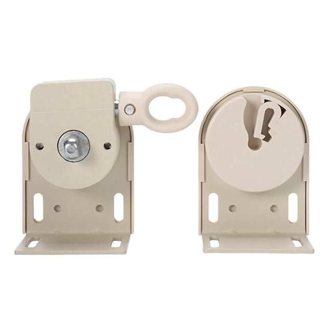 Soportes de montaje para parasoles exteriores Kit de manivela inalámbrica Instalación de persianas enrollables Beige