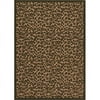 Couristan Urbane Captivity Tan & Brown In/Out Rug, 3'8'x5'5' - 57343435038055T