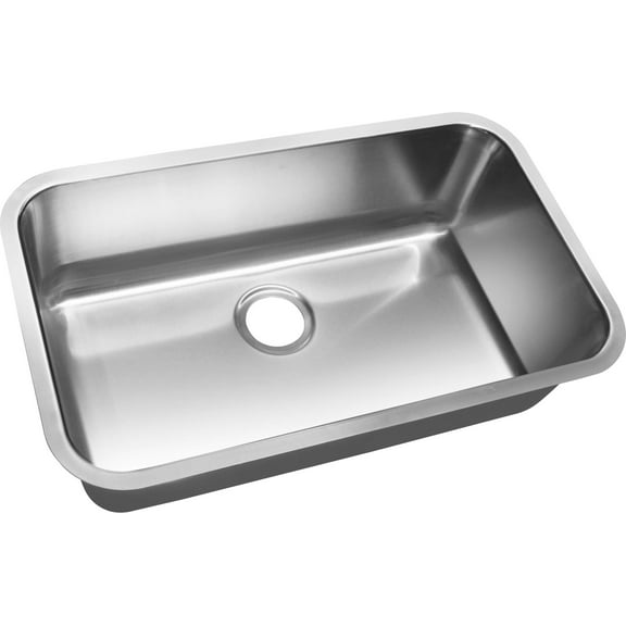 Miseno Mno182826um 30" X 18" Undermount Single Basin Stainless Steel Kitchen Sink -