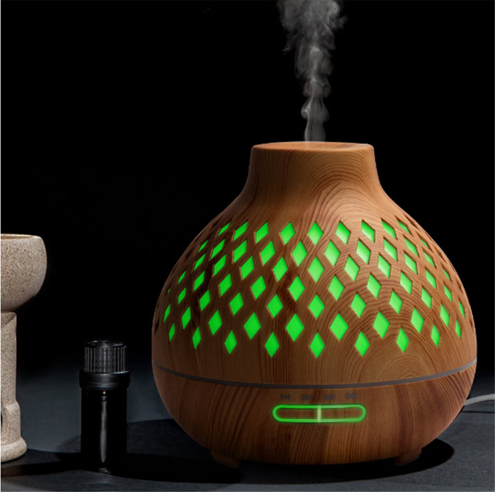 jovati Aroma Diffusers for Essential Oils Aroma Diffuser Auto Shut Off,  400Ml Essential Oil Diffuser with Diamond-Shaped D Fall Essential Oils for  Diffuser Oil for Diffuser Essential Oils 