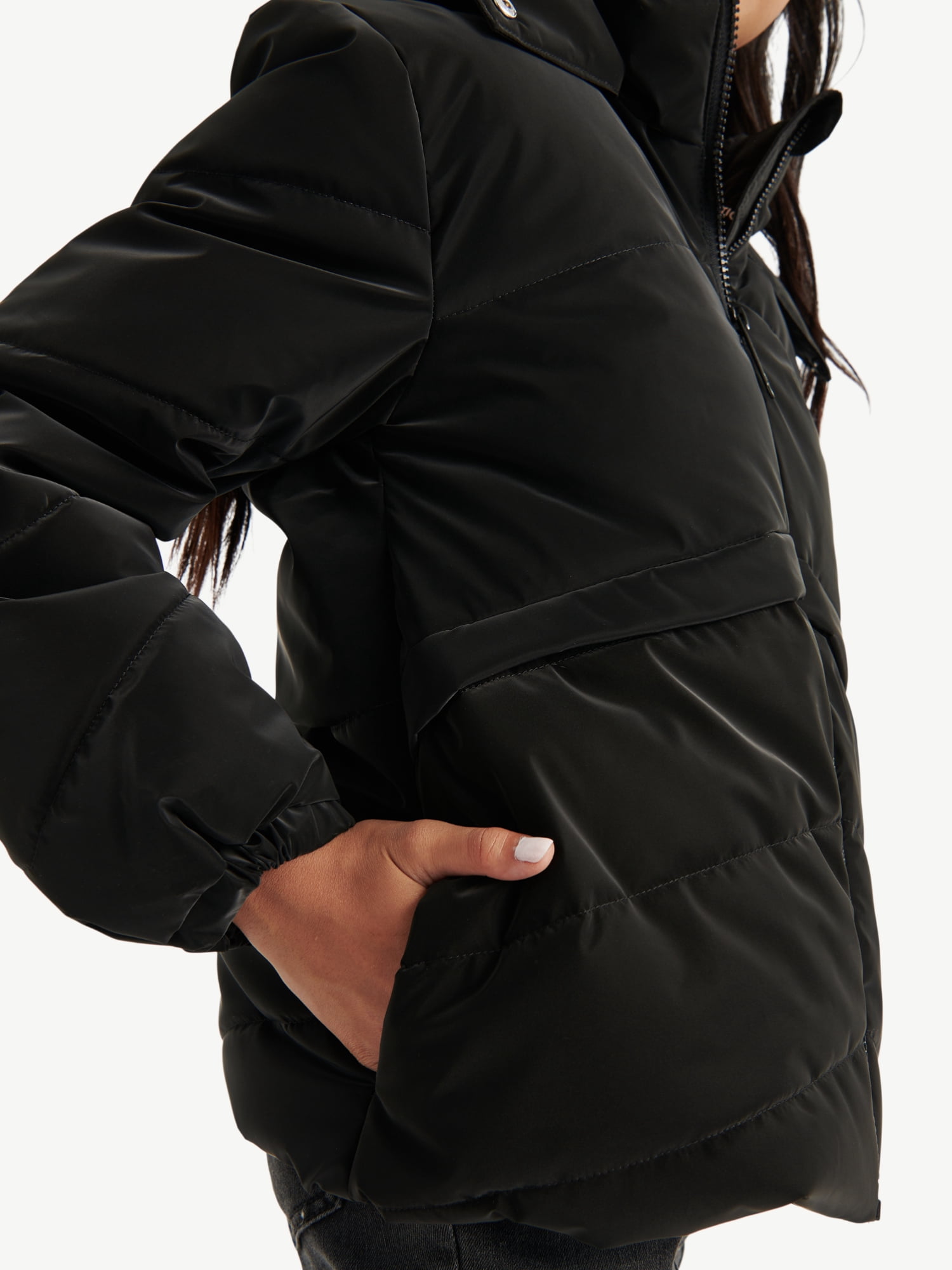 Justice Girls Puffer Jacket, Sizes XS - XL