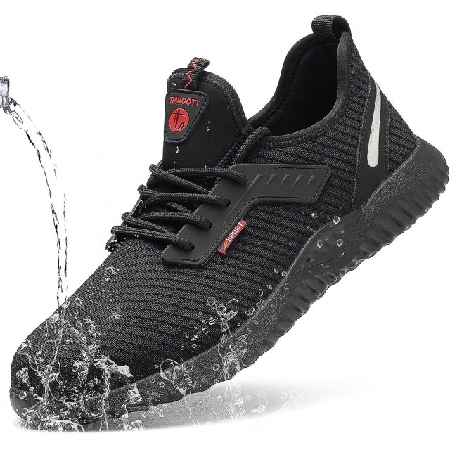 Waterproof Steel Toe Shoes For Men Women Lightght Slip Resistant Comfortable Fety Work Sneakers Construction