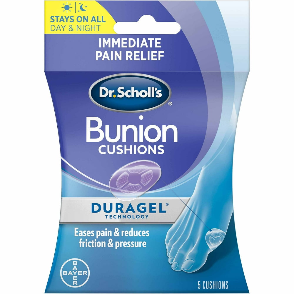 Dr.Scholls Bunion Cushions Duragel for Shoe Frection and Pressure, 5