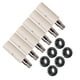 thumbnail image 3 of Engranaje de guitarra acústica Baoblaze 4x6 uds Clavijas de afinación cabezales de máquina 4 piezas, 3 of 8