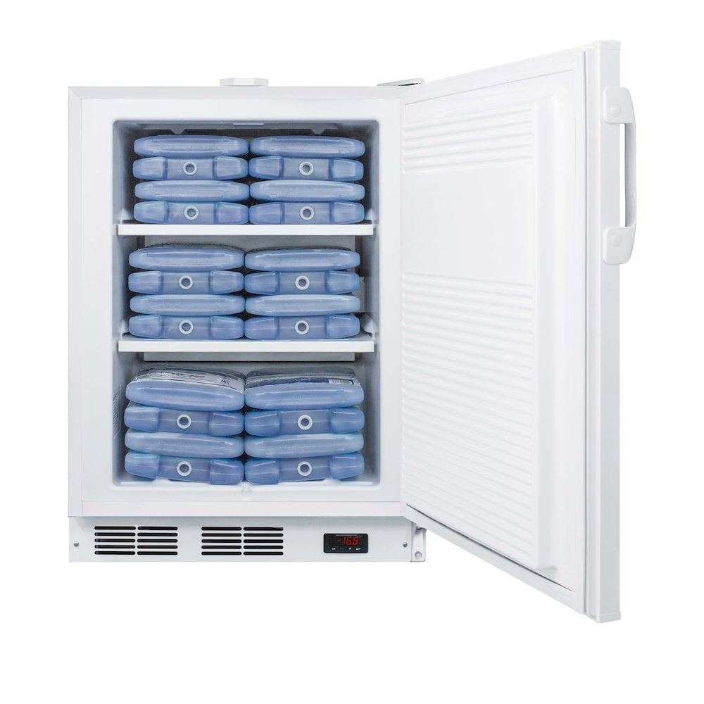 Accucold ACF48WADA 3.1 cu. ft. Built-in ADA Height Frost Free Freezer for Scientific Markets