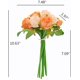 thumbnail image 2 of 1 manojo de flores de rosas artificiales, arreglo de 12 cabezas, ramo de seda para fiestas de oficina en casa, decoración nupcial y de boda Fokelyi CZJJ-HQ25-2, 2 of 6