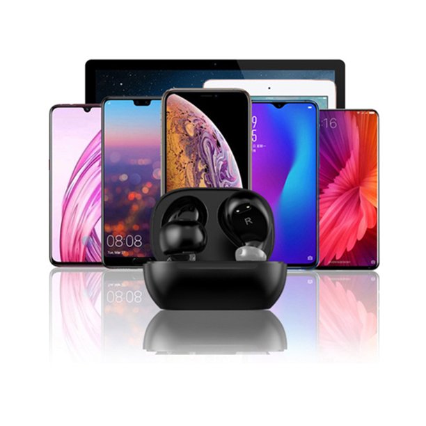 Twowood auricular S12 UniversalWireless Bluetooth Compatible con Bluetooth 5.0 Reducción de ruido 9D Auriculares estéreo