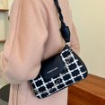 thumbnail image 4 of Women Shoulder Bag Stylish Beautiful Concealed Button Design Ladies Handbag for Office Party, 4 of 8
