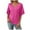 Hot Pink, variant on Xixinqiwan 2025 Summer Clothing Women Tops,Women Fashion Casual Short Sleeve Loose T-shirts Blouse Casual Spring Summer Outfits