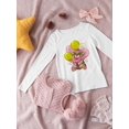 thumbnail image 3 of It's A Girl! Bear Long Sleeve Toddler -Image by Shutterstock,  3 Toddler, 3 of 4