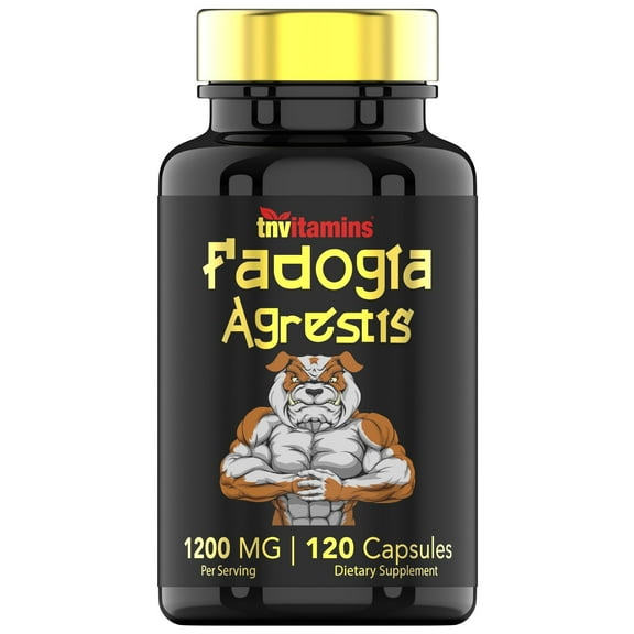 TNVitamins Fadogia Agrestis: 1200mg - 120 Capsules | Energy, Power, Strength, & Athletic Performance