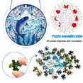 thumbnail image 4 of Colorful Acrylic Puzzle Pendant Home Puzzle Decoration Gift Giving, 4 of 6