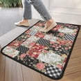thumbnail image 4 of Pioneer Flower Floral Print Pattern Door Rugs,Washable Non Slip Door Mats Indoor,Decorative Door Mats,Entry Mat Indoor for Entrance,Bedroom,Kitchen,Bathroom,30"x17", 4 of 6