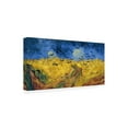 thumbnail image 3 of Trademark Fine Art Vincent Van Gogh Wheatfield with Crows Canvas Wall Art - 12x24, 3 of 5