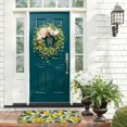 thumbnail image 3 of Shangniulu Lemon and Leaves Entrance Welcome Door Mat, Soft Kitchen Rugs Outdoor Floor Doormat Summer Washable Home Carpet Decor  19.68*39.37 in, 3 of 6