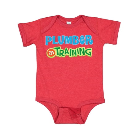 

Inktastic Plumber in Training Gift Baby Boy or Baby Girl Bodysuit