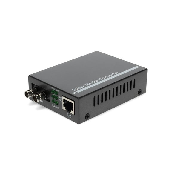 AddOn 10/100Base-TX(RJ-45) to 100Base-FX(ST) MMF 1310nm 2km Media Converter - 100% compatible and guaranteed to work