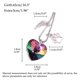 thumbnail image 2 of Collar De Pérdida De Mascotas, Mano De Obra Exquisita, Colgante Conmemorativo Significativo, Decoración De Acero Inoxidable Para Niñas, Suministros Para Mujeres, Collares De Metal Speravity AP006163-00, 2 of 6