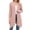 Pink, variant on Lixiuxyad Womens Open Front Cardigan Women's Long Sleeve Knit Cardigan Solid Color Open Front Sweater Coat Casual Loose Fit Outwear For Daily,Black